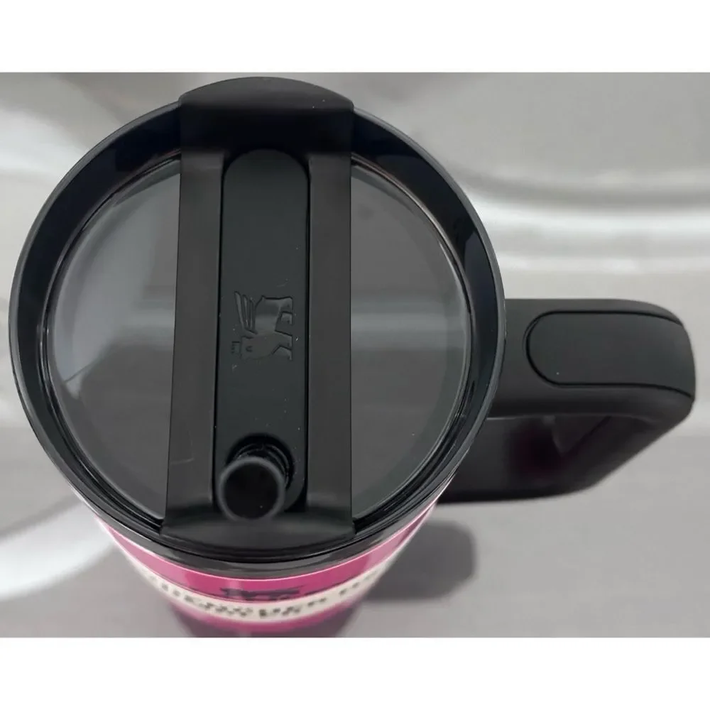 Stanley Quencher H2.0 FlowState Tumbler 30oz, NEON ELECTRIC PINK - Picture 4 of 5